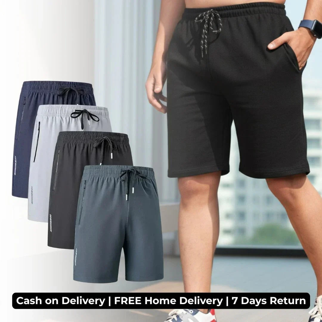 Pack of 4 Offer Today 😍 Premium-Quality Casual Shorts For Men | BEST FOR SUMMERS