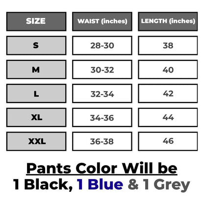Pack of 3 Best-Offer 🤩 Premium-Quality High-Stretch Lycra Pants (Black, Grey And Dark Blue)